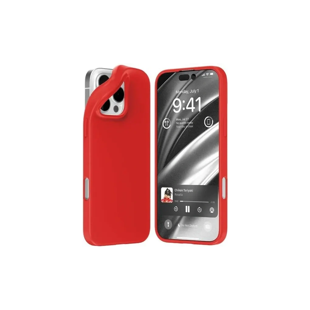 Etui Mercury Soft do Apple iPhone 16 Pro Max czerwony