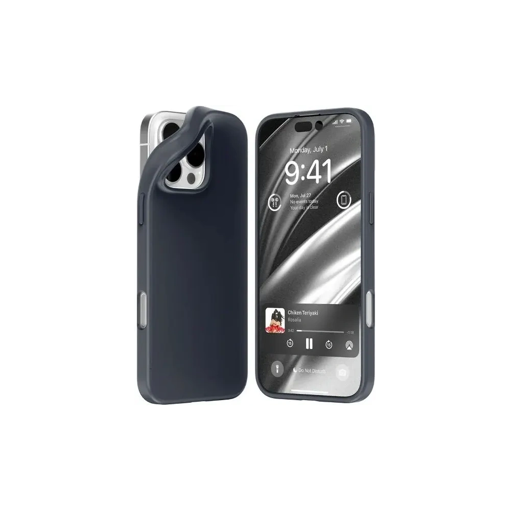 Etui Mercury Soft do Apple iPhone 16 Pro Max niebieski