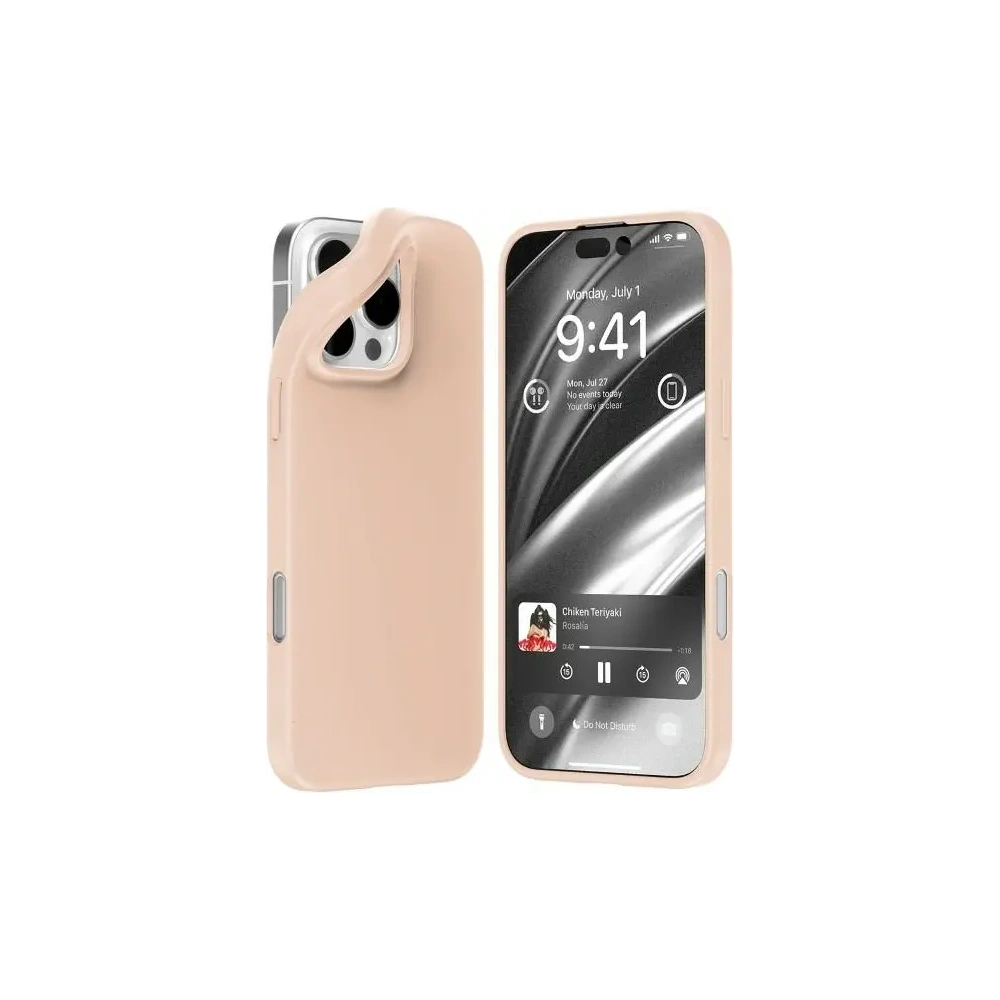 Etui Mercury Soft do Apple iPhone 16 Pro Max różowo piaskowy