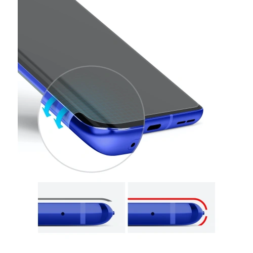 Kup Folia hydrożelowa Ringke Dual Easy Wing Full Cover OnePlus 8 Pro [2 PACK] - RGK1201 - {ean13} - Sklep Home Screen
