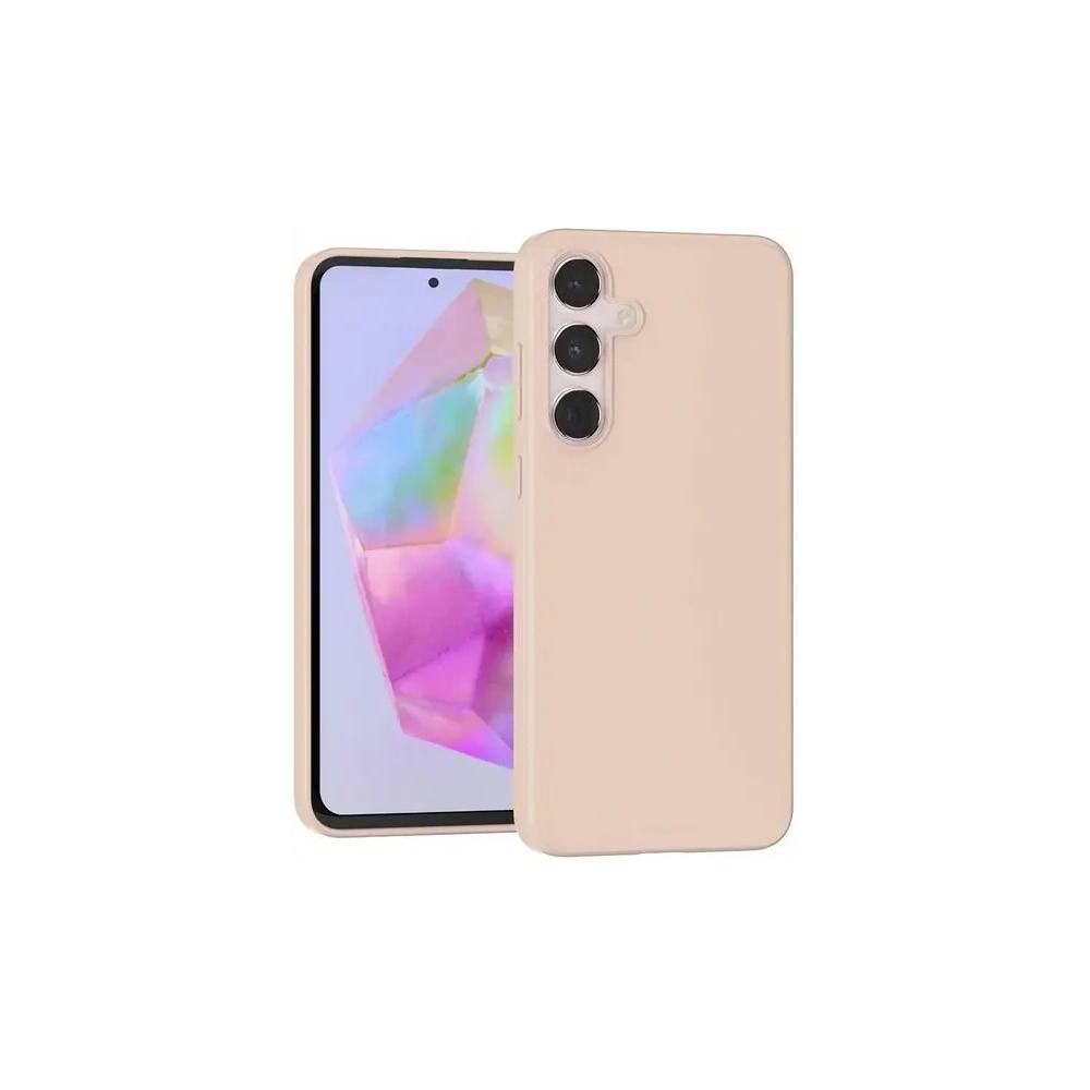 Etui Mercury Soft do Samsung Galaxy A35 różowo-piaskowy