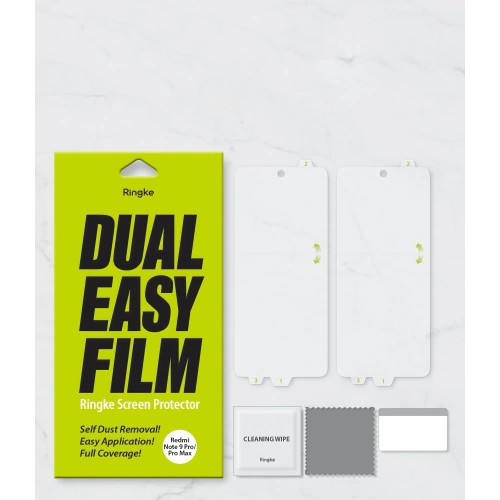 Buy Ringke Dual Easy Full Cover Redmi Note 9S/9 Pro/9 Pro Max Case Friendly - RGK1202 - {ean13} - Home Screen Store Europe