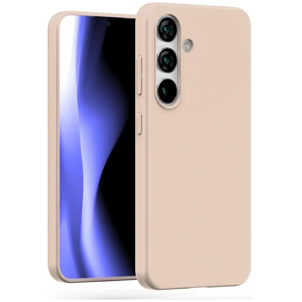 Etui Mercury Soft do Samsung Galaxy S25 różowo-piaskowy