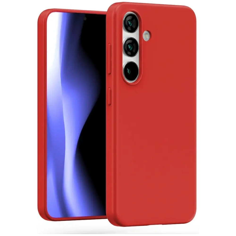 Etui Mercury Soft do Samsung Galaxy S25 czerwony