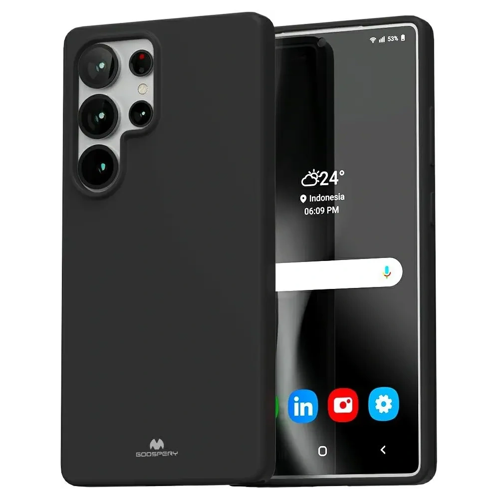 Etui Mercury Soft do Samsung Galaxy S25 Ultra czarny