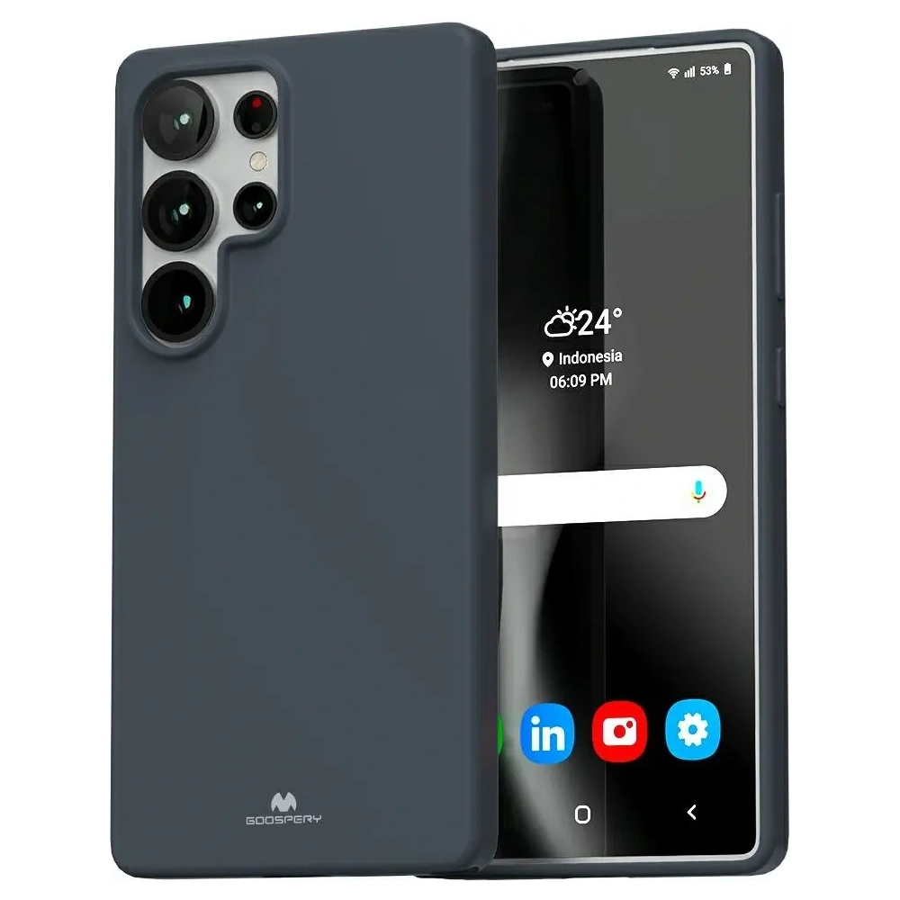 Etui Mercury Soft do Samsung Galaxy S25 Ultra niebieski