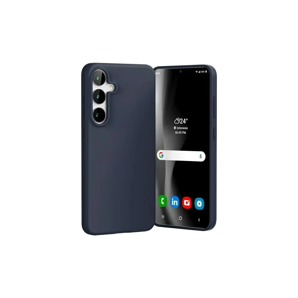Etui Mercury Soft do Samsung Galaxy S24 FE granatowy