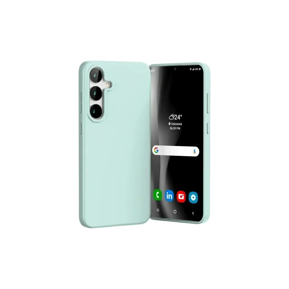 Etui Mercury Soft do Samsung Galaxy S24 FE miętowy