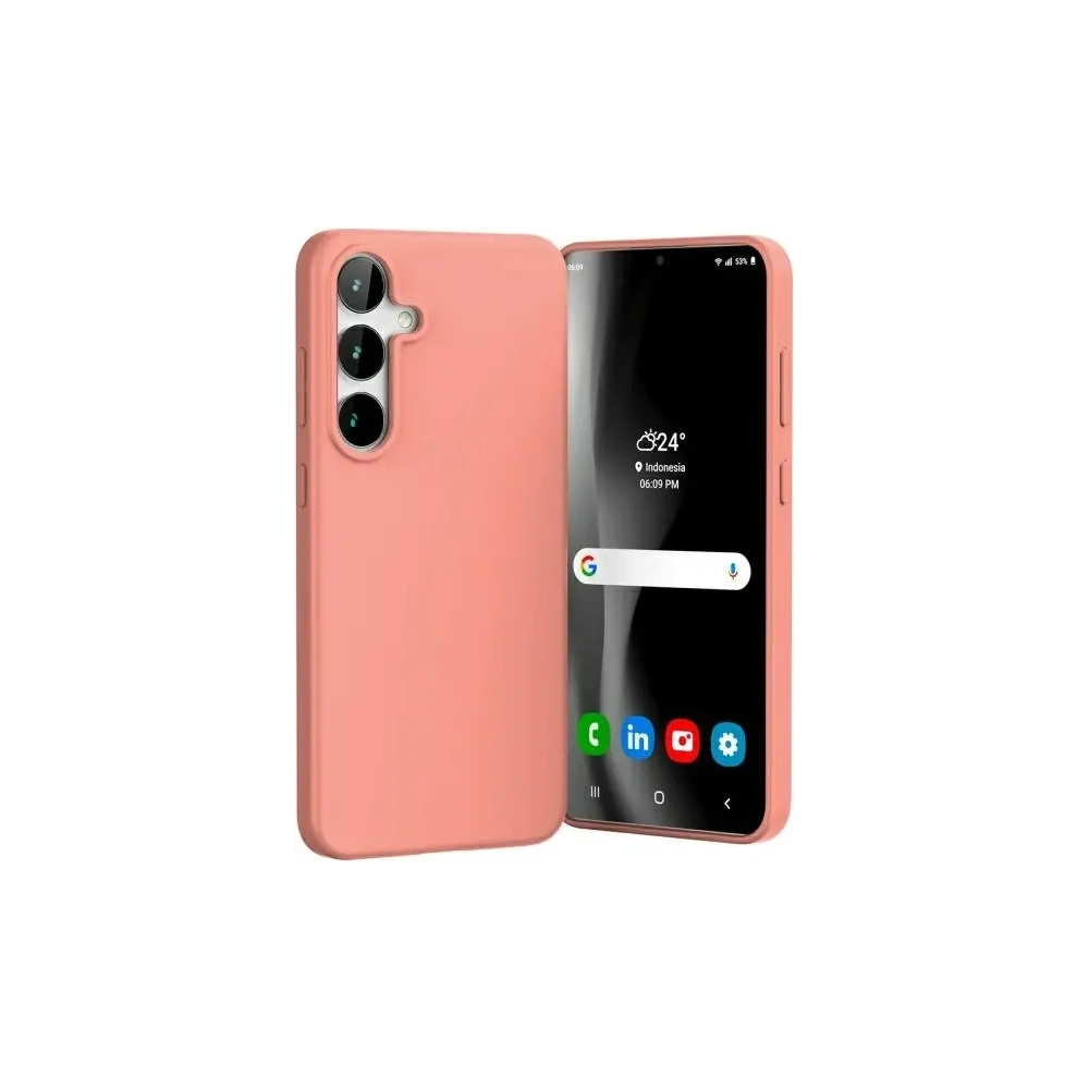 Etui Mercury Soft do Samsung Galaxy S24 FE różowy