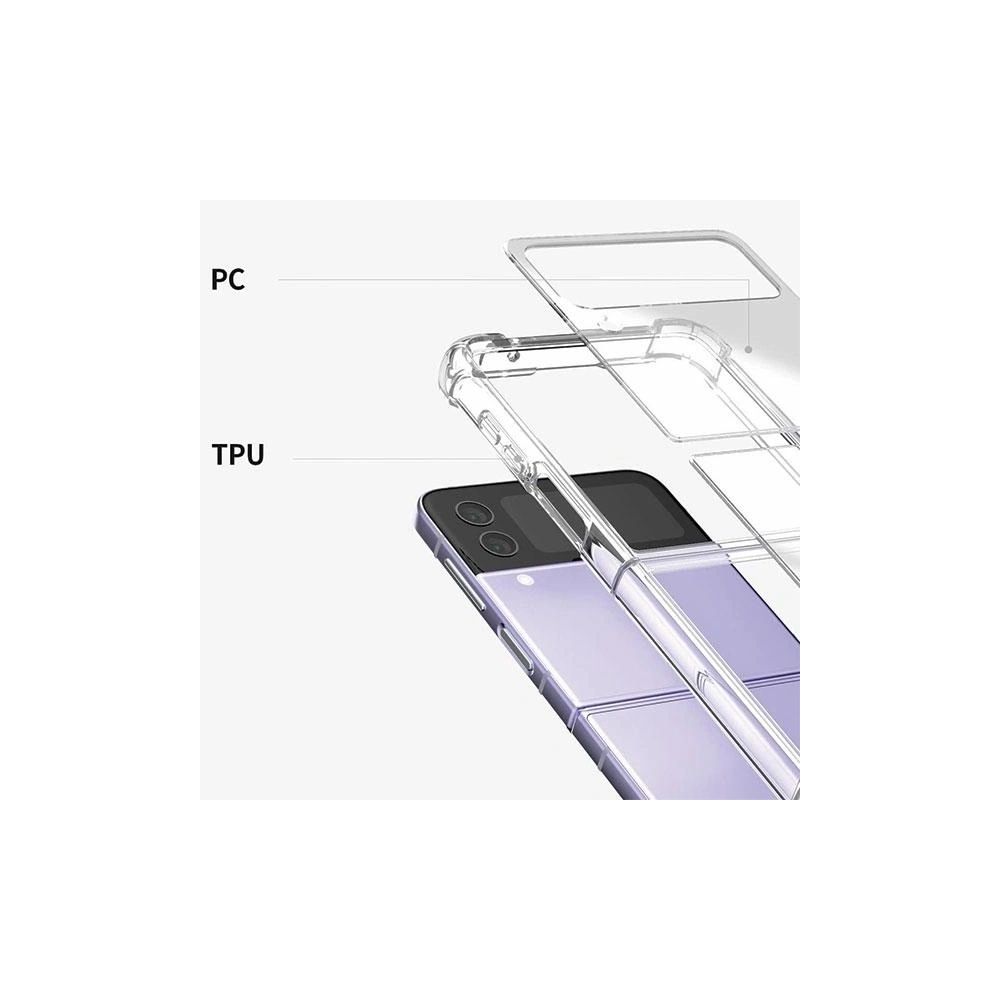 Etui Mercury Super Protect do Samsung Galaxy Z Flip5 przezroczyste