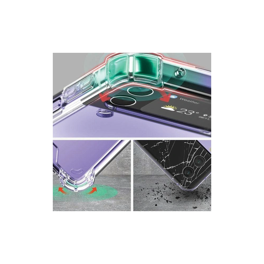 Etui Mercury Super Protect do Samsung Galaxy Z Flip5 przezroczyste