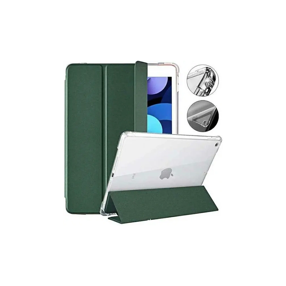 Etui Mercury Clear Back Cover do Apple iPad Pro 12.9 2020/2021/2022 / Air 13" 2024 / 13" 2025 zielony