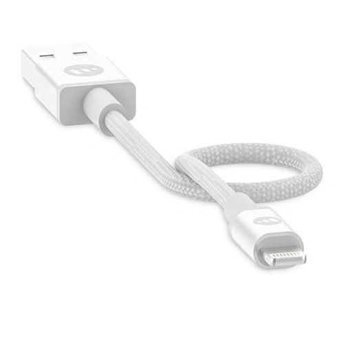 Kup Cablu Mophie Lightning - USB-A 9cm (alb) - MPH034WHT - {ean13} - Sklep Home Screen
