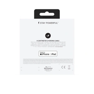 Kup Kabel Mophie Lightning - USB-A 9cm (biały) - MPH034WHT - {ean13} - Sklep Home Screen