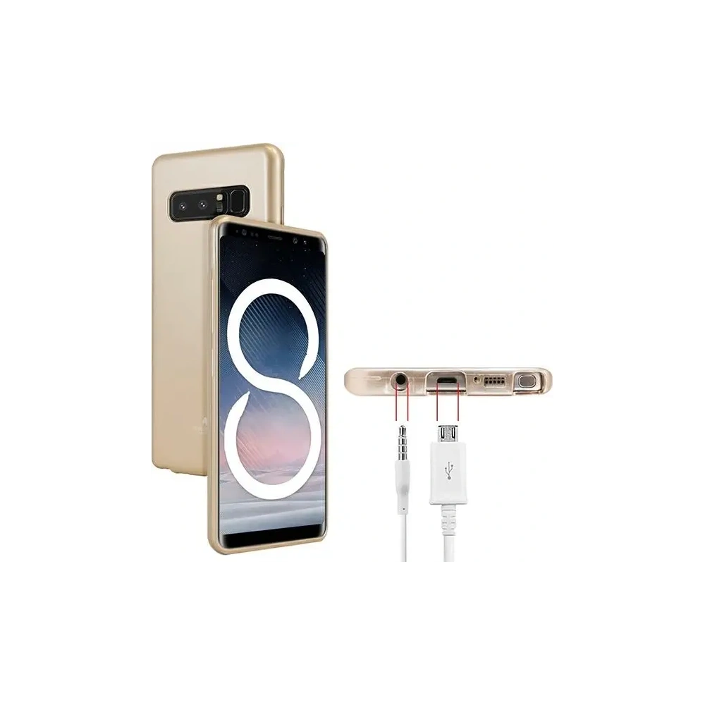 Etui Mercury Jelly Case do Apple iPhone 13 / 14 złoty