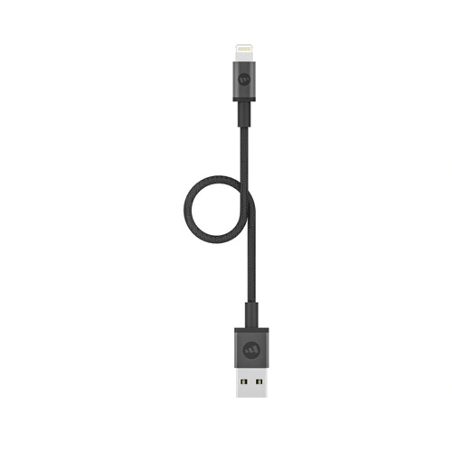 Kup Kábel Mophie Lightning - USB-A 9cm (fekete) - MPH033BLK - {ean13} - Sklep Home Screen