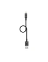 Kábel Mophie Lightning - USB-A 9cm (fekete)