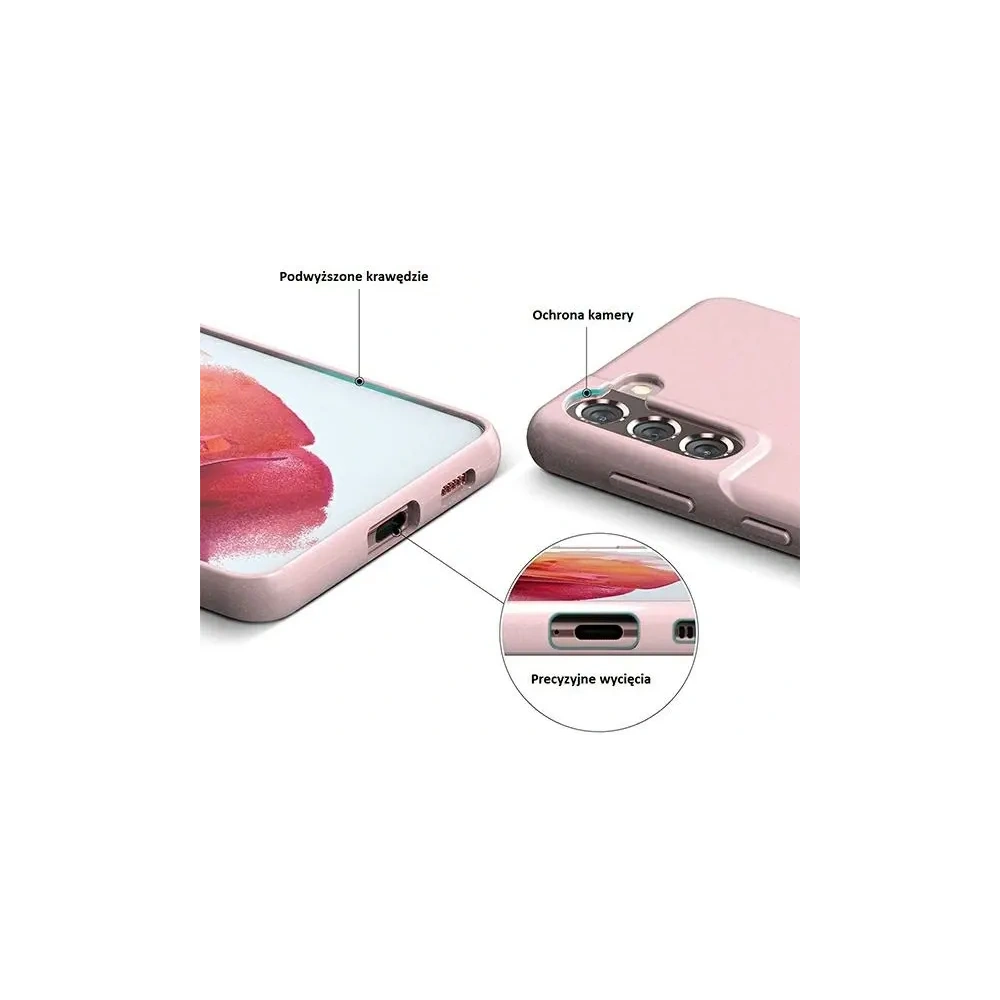 Etui Mercury Jelly Case do Apple iPhone 14 Plus jasnoróżowy