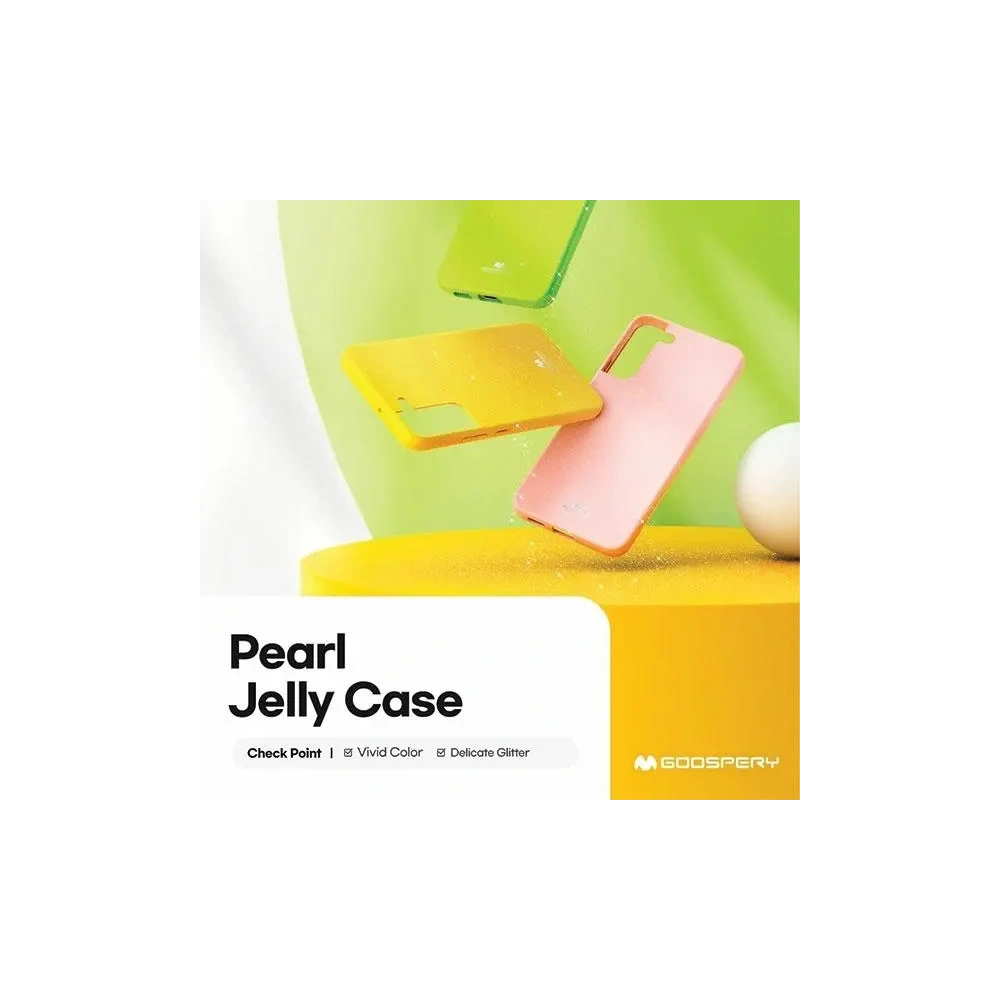 Etui Mercury Jelly Case do Apple iPhone 14 Pro Max limonkowy