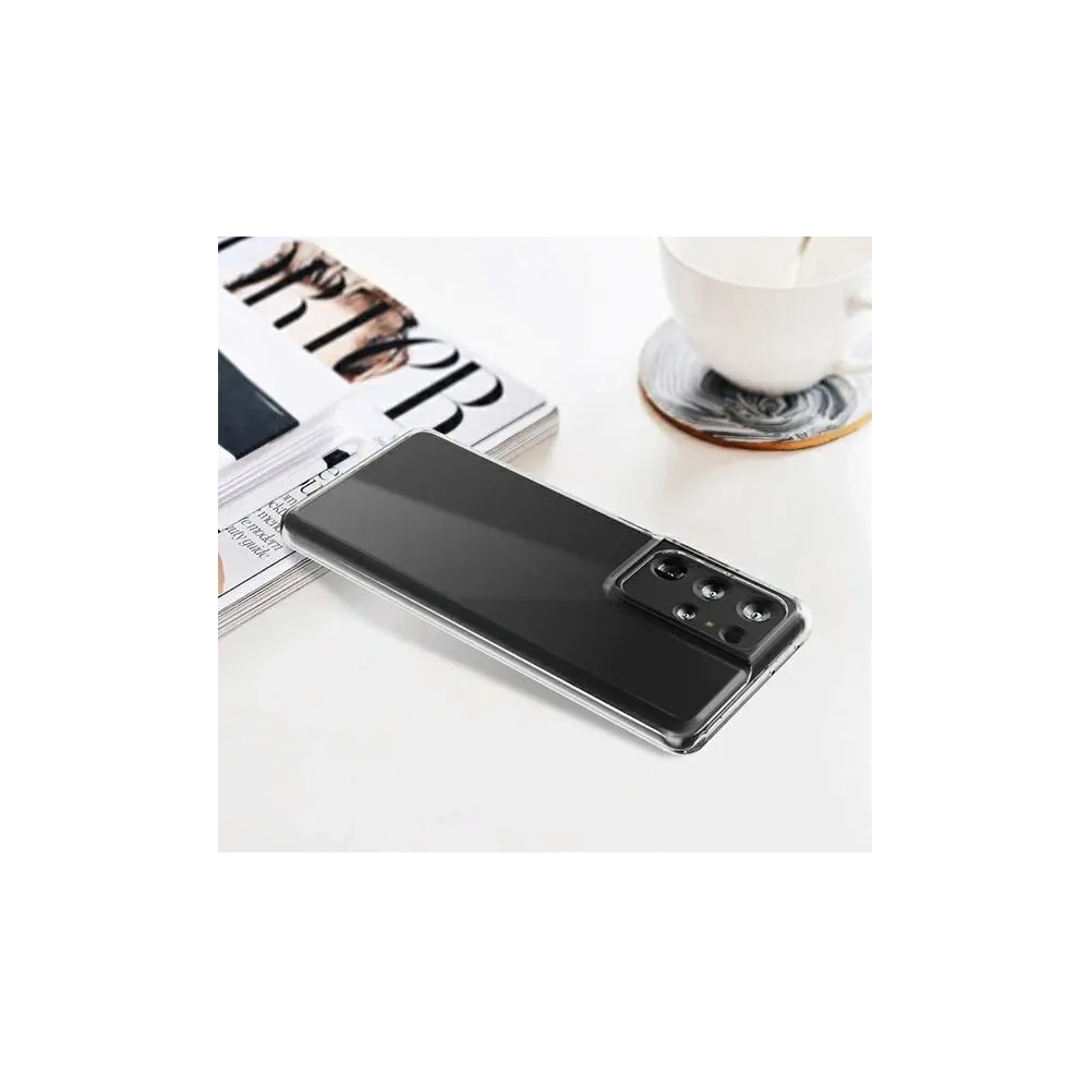 Etui Mercury Jelly Clear do Samsung Galaxy S21 FE przezroczysty