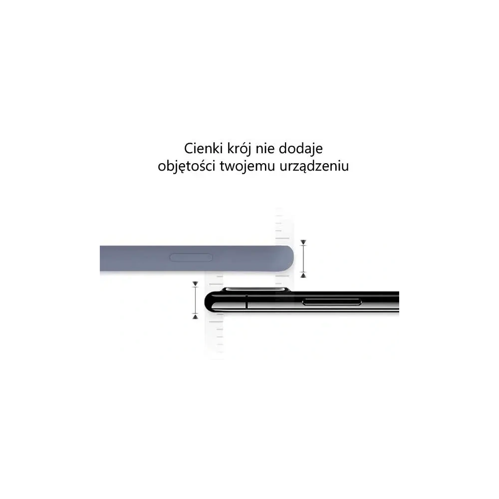 Etui Mercury Silicone do Apple iPhone 13 Pro Max lawendowy