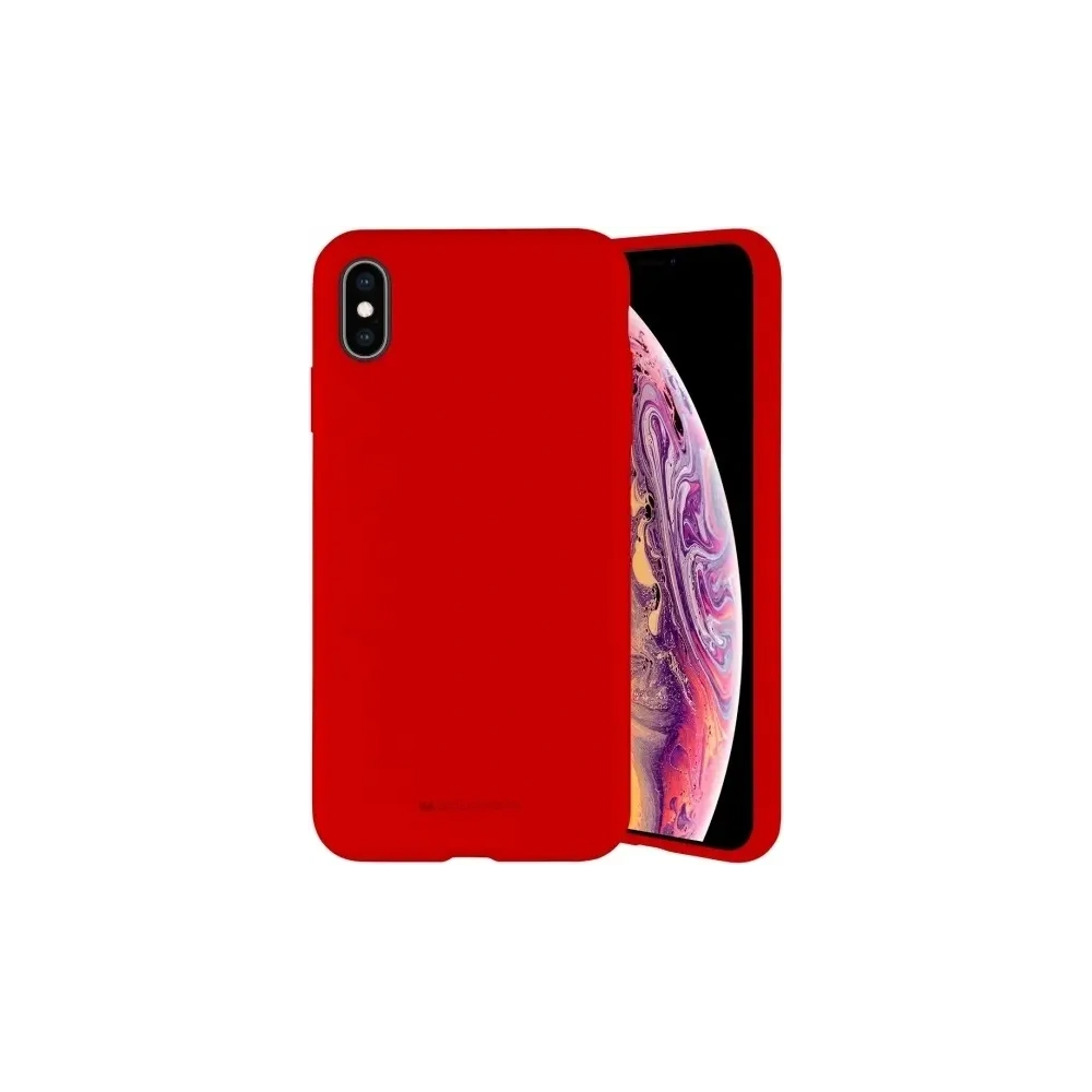 Etui Mercury Silicone do Apple iPhone 14 Pro czerwony