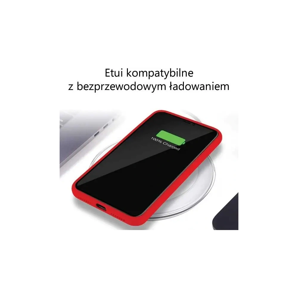 Etui Mercury Silicone do Apple iPhone 14 Pro czerwony