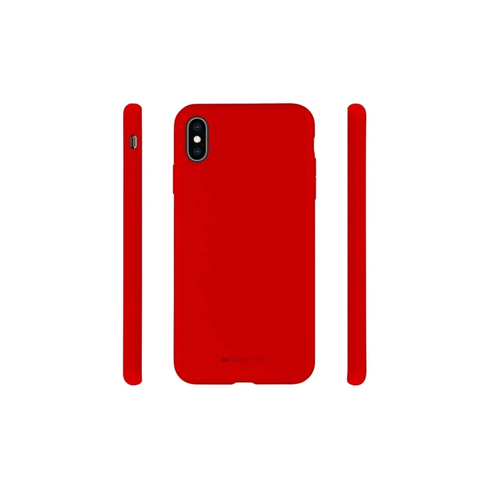 Etui Mercury Silicone do Apple iPhone 14 Pro Max czerwony