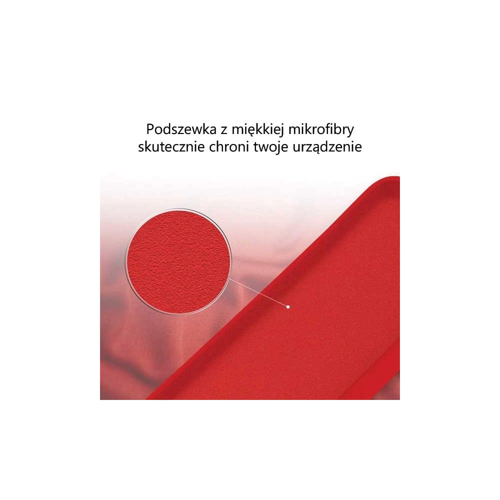 Etui Mercury Silicone do Apple iPhone 14 Pro Max czerwony