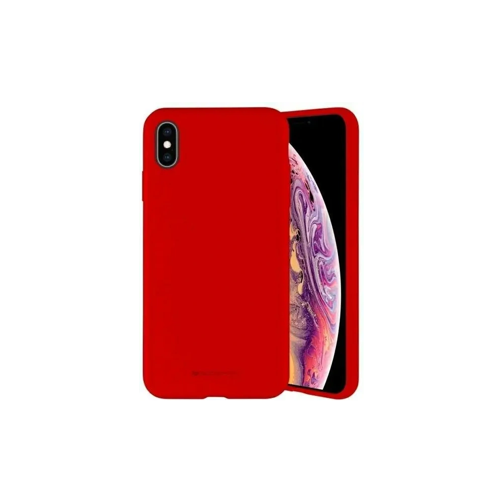 Etui Mercury Silicone do Samsung Galaxy A32 4G LTE czerwony
