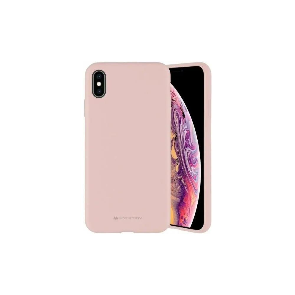 Etui Mercury Silicone do Samsung Galaxy A32 4G LTE różowo-piaskowy