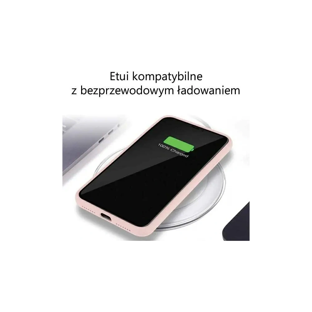 Etui Mercury Silicone do Samsung Galaxy S22 Ultra różowo-piaskowy