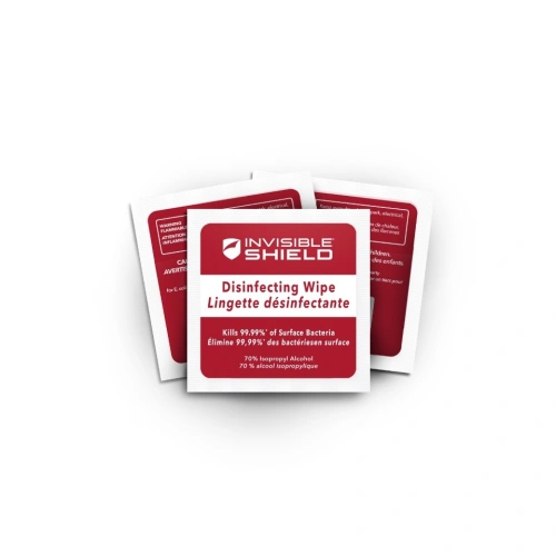 Kup Chusteczki do dezynfekcji ekranów urządzeń mobilnych ZAGG InvisibleShield Disinfecting Wipes (10 sztuk) - ZAG036 - {ean13} - Sklep Home Screen