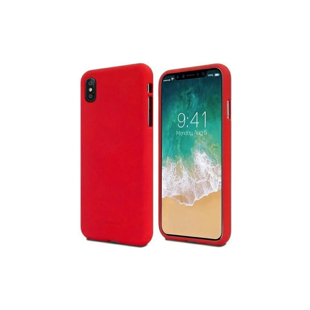 Etui Mercury Soft do Xiaomi Mi 11 Lite czerwony