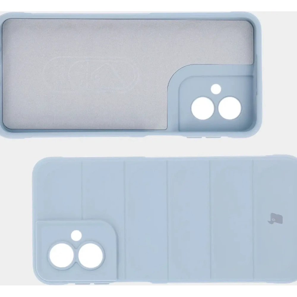 Pancerne etui Bizon Case Tur do Motorola Moto G55 5G jasnoniebieskie