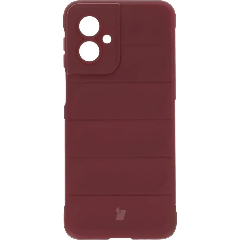 Pancerne etui Bizon Case Tur do Motorola Moto G55 5G burgundowe