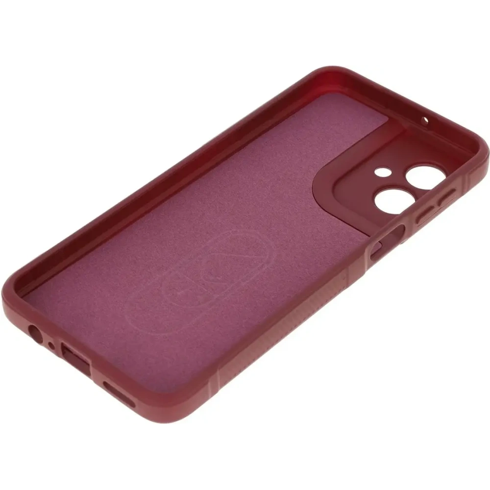 Pancerne etui Bizon Case Tur do Motorola Moto G55 5G burgundowe