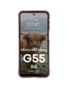 Buy Bizon Case Tur Motorola Moto G55 5G burgundy - BIZ9423 - {ean13} - Home Screen Store Europe