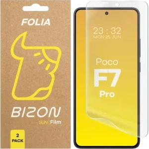 Kup Film de protecție din sticlă Bizon pentru soare Xiaomi Poco F7 Pro [2 PACHET] - BIZ9424 - {ean13} - Sklep Home Screen