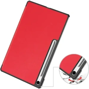 Kup Etui z klapką Bizon Case Tab Croc do Samsung Galaxy Tab S10 FE+ Plus czerwone - BIZ9426 - {ean13} - Sklep Home Screen