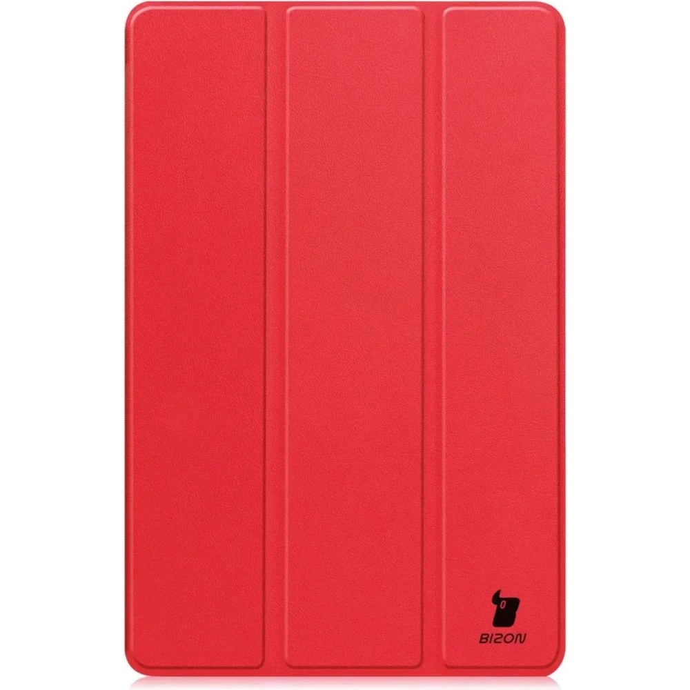 Etui z klapką Bizon Case Tab Croc do Samsung Galaxy Tab S10 FE+ Plus czerwone