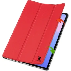 Kup Etui z klapką Bizon Case Tab Croc do Samsung Galaxy Tab S10 FE+ Plus czerwone - BIZ9426 - {ean13} - Sklep Home Screen
