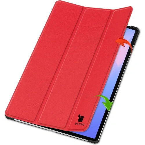 Kup Etui z klapką Bizon Case Tab Croc do Samsung Galaxy Tab S10 FE+ Plus czerwone - BIZ9426 - {ean13} - Sklep Home Screen