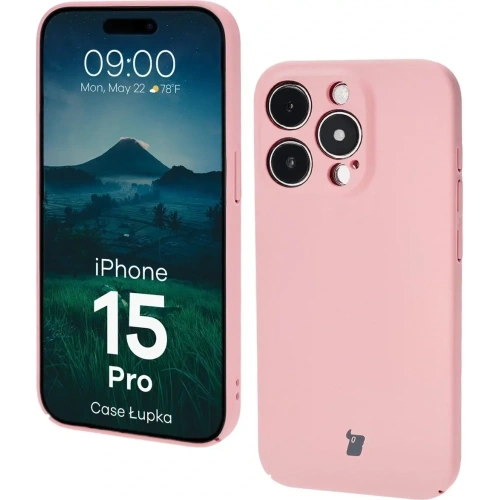 Kup Bizon Case Łupka Apple iPhone 15 Pro pink - BIZ9427 - {ean13} - Sklep Home Screen