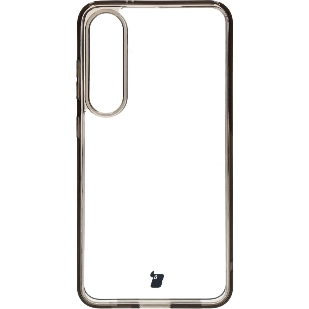 Etui Bizon Case Halo do Samsung Galaxy S25+ Plus przydymione-czarne