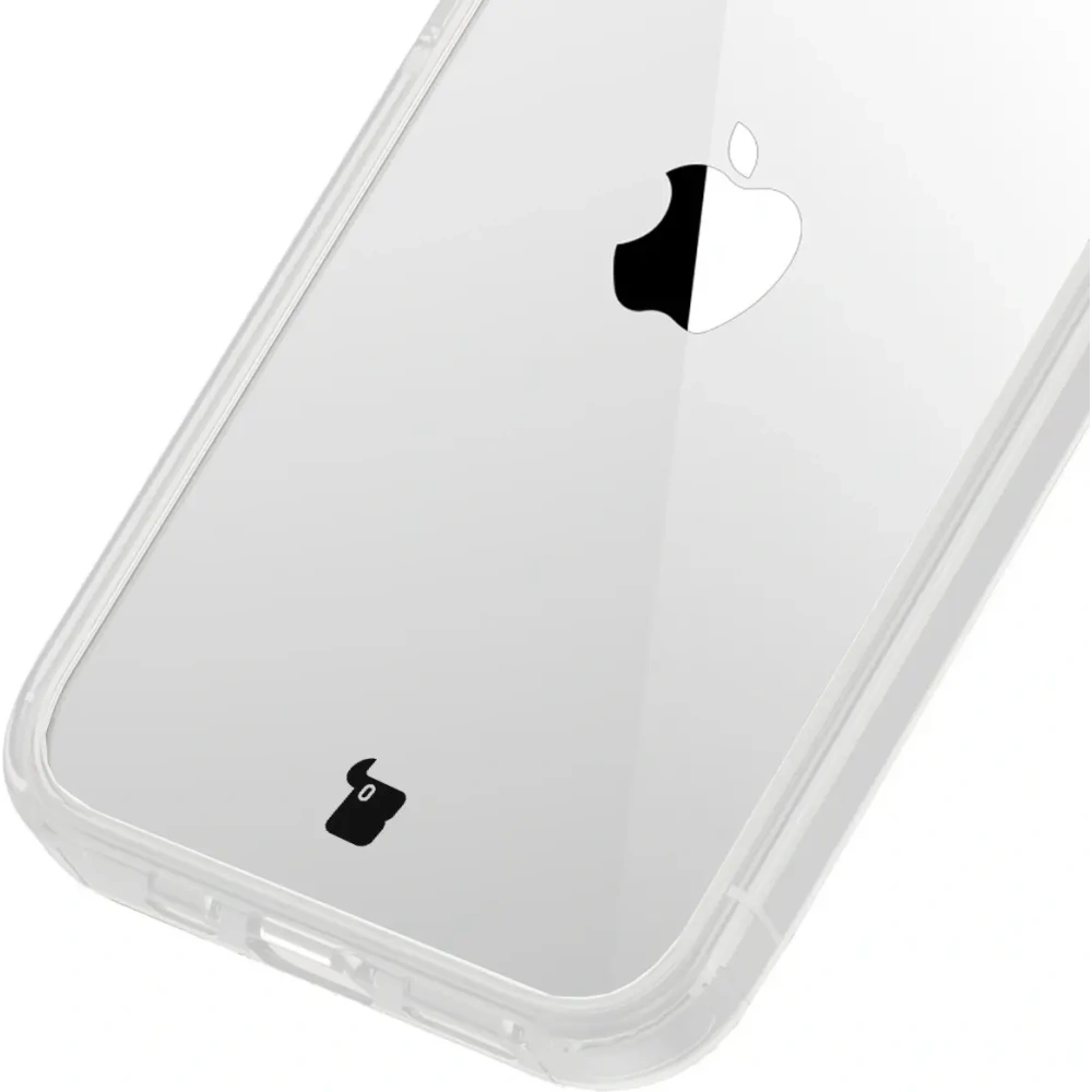 Etui Bizon Case Halo do Apple iPhone 16e przezroczyste