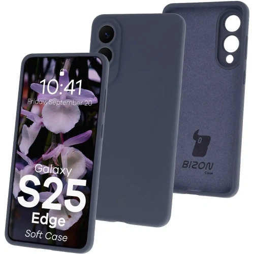 Kup Bizon Soft Case Samsung Galaxy S25 Edge dunkelblau - BIZ9432 - {ean13} - Sklep Home Screen