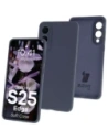 Bizon Soft Case Samsung Galaxy S25 Edge dunkelblau