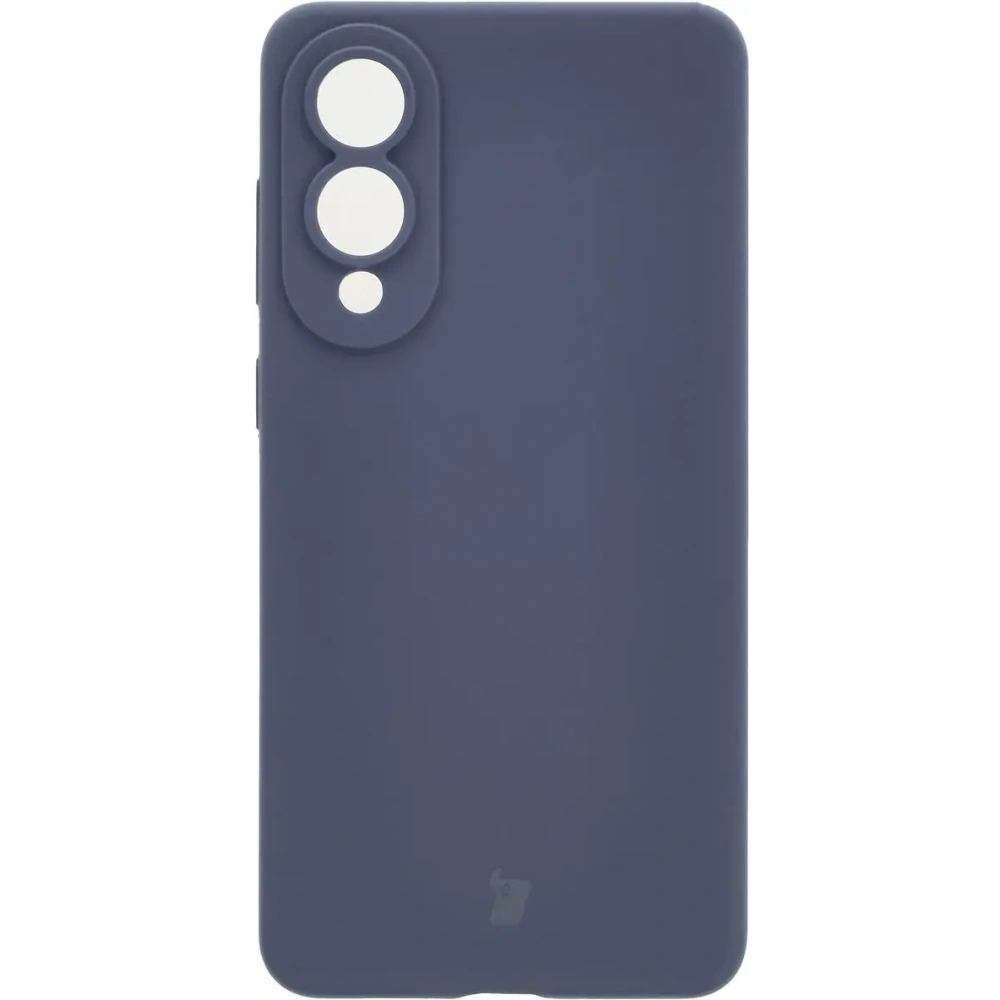 Silikonowe etui Bizon Soft Case do Samsung Galaxy S25 Edge ciemnoniebieskie