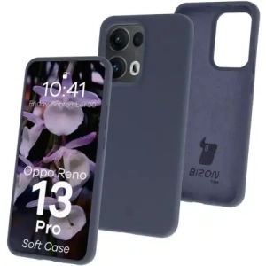 Kup Silikonowe etui Bizon Soft Case do Oppo Reno13 Pro ciemnoniebieskie - BIZ9433 - {ean13} - Sklep Home Screen